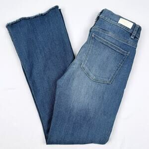 DL1961 Bridget Boot 27" Cropped Bootcut Jeans Light Indigo High Rise 26